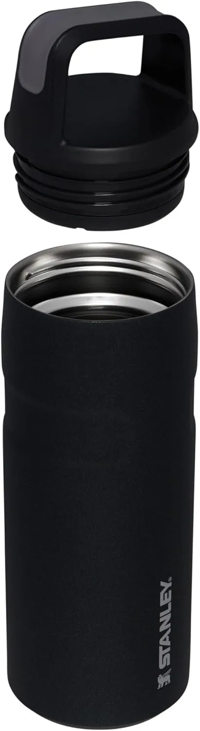 Stanley IceFlow Cap and Carry Water Bottle | Wide Mouth Twist Lid | Lightweight & Leakproof for Travel & Sports | Insulated Stainless Steel | BPA-Free