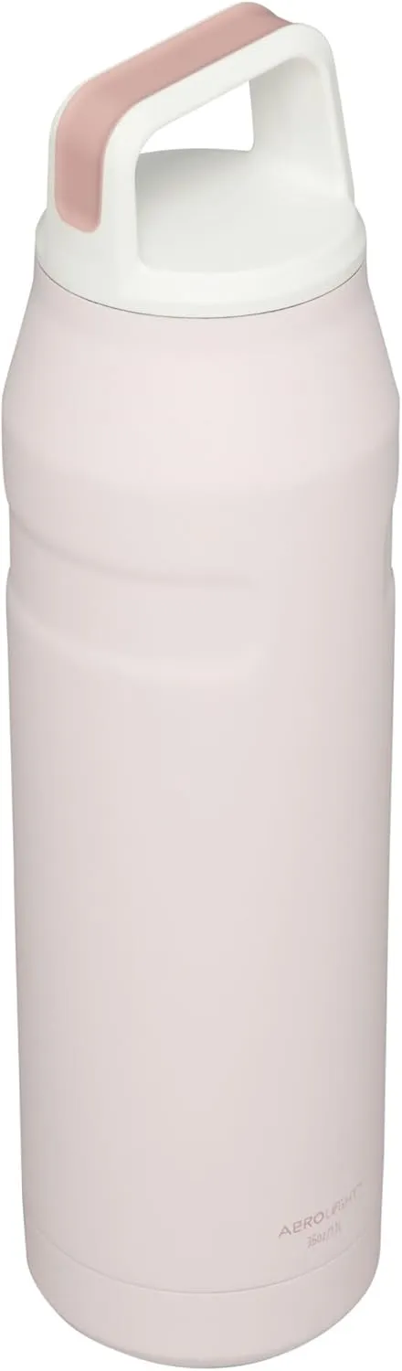 Stanley IceFlow Cap and Carry Water Bottle | Wide Mouth Twist Lid | Lightweight & Leakproof for Travel & Sports | Insulated Stainless Steel | BPA-Free