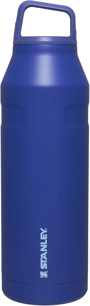 Stanley IceFlow Cap and Carry Water Bottle | Wide Mouth Twist Lid | Lightweight & Leakproof for Travel & Sports | Insulated Stainless Steel | BPA-Free