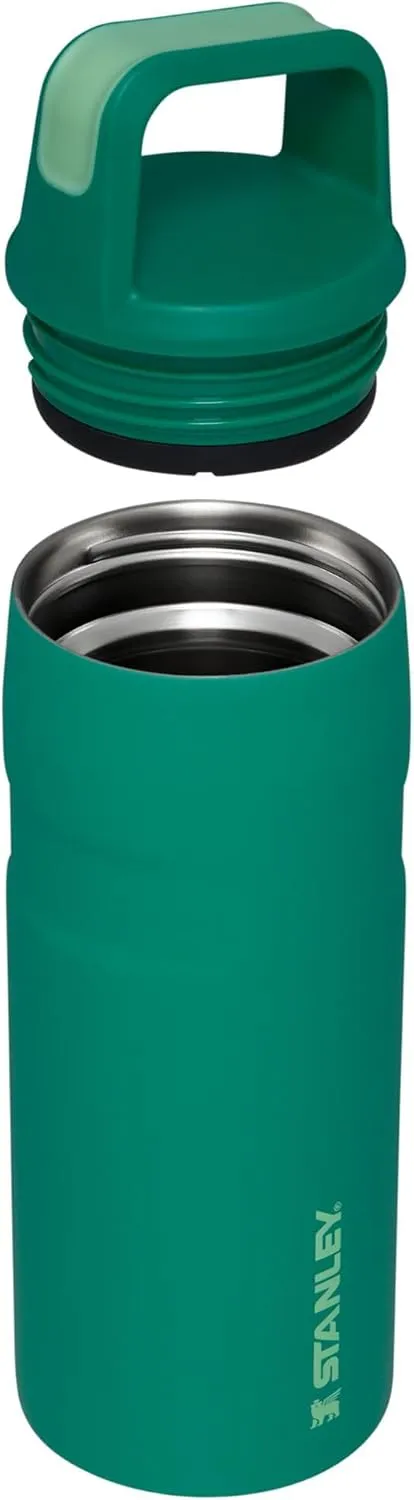 Stanley IceFlow Cap and Carry Water Bottle | Wide Mouth Twist Lid | Lightweight & Leakproof for Travel & Sports | Insulated Stainless Steel | BPA-Free