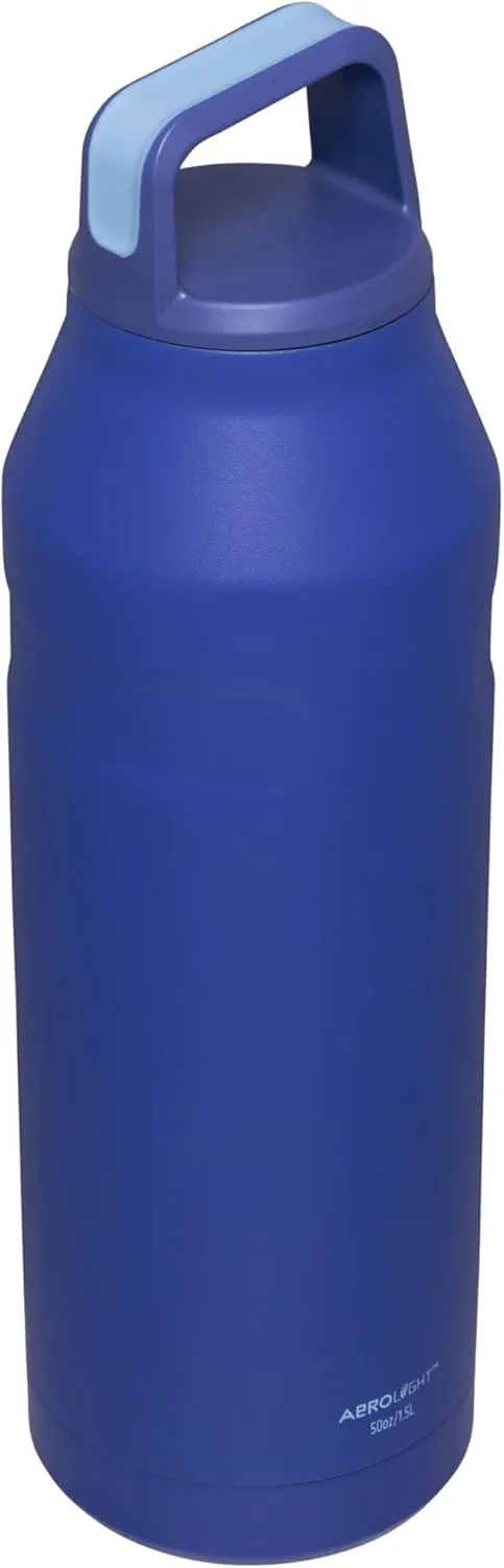 Stanley IceFlow Cap and Carry Water Bottle | Wide Mouth Twist Lid | Lightweight & Leakproof for Travel & Sports | Insulated Stainless Steel | BPA-Free