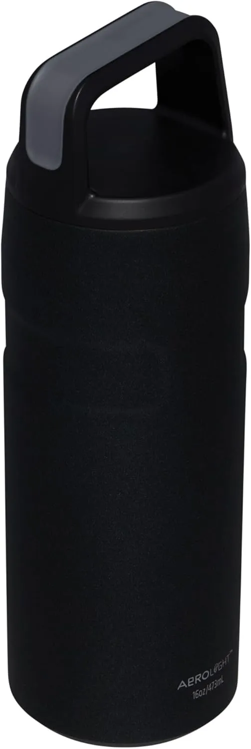 Stanley IceFlow Cap and Carry Water Bottle | Wide Mouth Twist Lid | Lightweight & Leakproof for Travel & Sports | Insulated Stainless Steel | BPA-Free