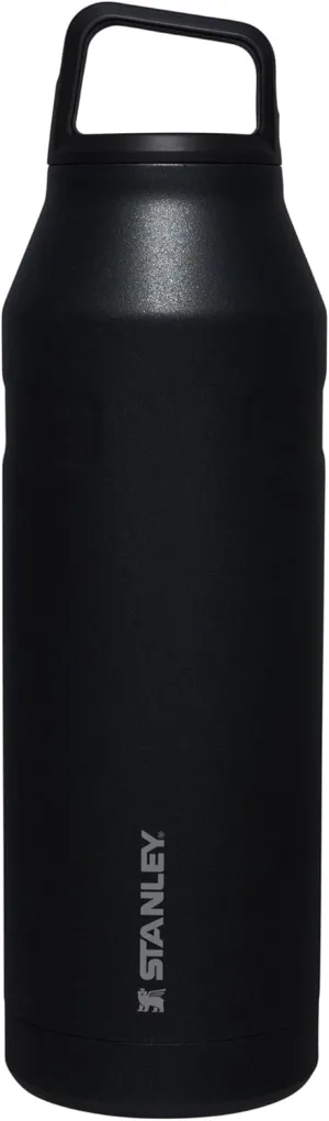 Stanley IceFlow Cap and Carry Water Bottle | Wide Mouth Twist Lid | Lightweight & Leakproof for Travel & Sports | Insulated Stainless Steel | BPA-Free