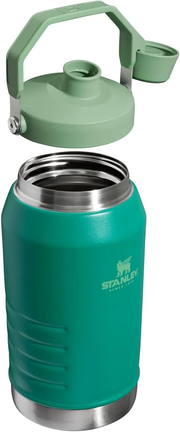 Stanley Iceflow Fast Flow Jug | Recycled Stainless Steel Water Tumbler | Keeps Drink Cold and Iced for Hours | Easy Carry Handle