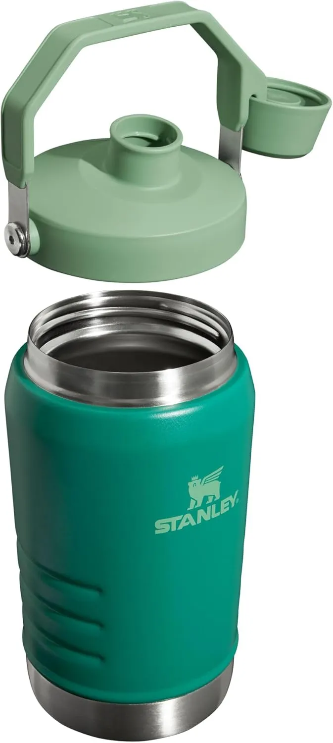 Stanley Iceflow Fast Flow Jug | Recycled Stainless Steel Water Tumbler | Keeps Drink Cold and Iced for Hours | Easy Carry Handle