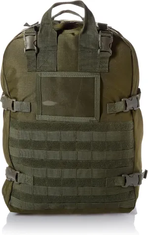 Stomp Medical Kit Fully Stocked First Aid Backpack, OD Green
