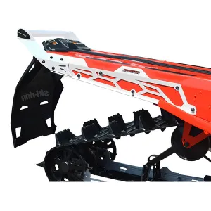 Straightline Proformance Hng Rear Bumper Skid Plate (183-237-White)