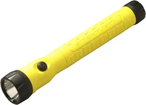 Streamlight 76413 PolyStinger LED HAZ-LO Intrinsically Safe Rechargeable Flashlight with 120-Volt AC Charger, Yellow - 130 Lumens