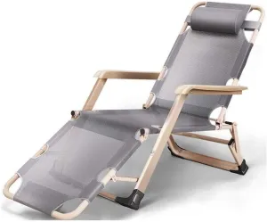 Sun Loungers Folding Lounger Lounge Chairs Lounger/Zero Gravity Patio Chair Outdoor Recliners Deck Garden Lawn Camping Seat Vision