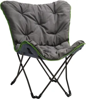 SunnyFeel Oversized XL Padded Camping Chair, Outdoor Butterfly Chair, Portable, Folding, Large Camp Lounge Chairs, Padded Living Room Indoor Chairs Lawn Chairs for Beach,Tailgating,Sport Events,Picnic