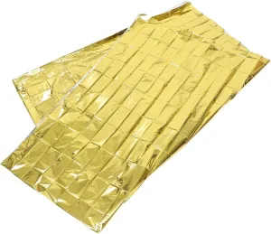 SUPVOX 10pcs Emergency Blanket Thermal Survival Blanket Insulation Camping Reflective Film