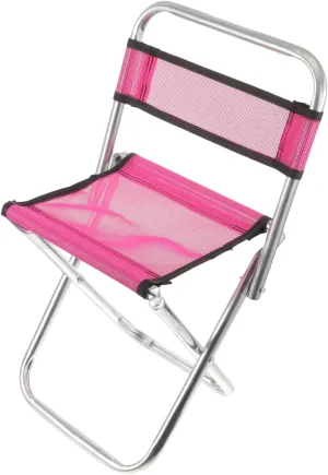 SUPVOX Foldable Camping Chair Compact Portable Stool for Outdoor Heavy Duty Lightweight Travel Fishing Picnic Bench Random