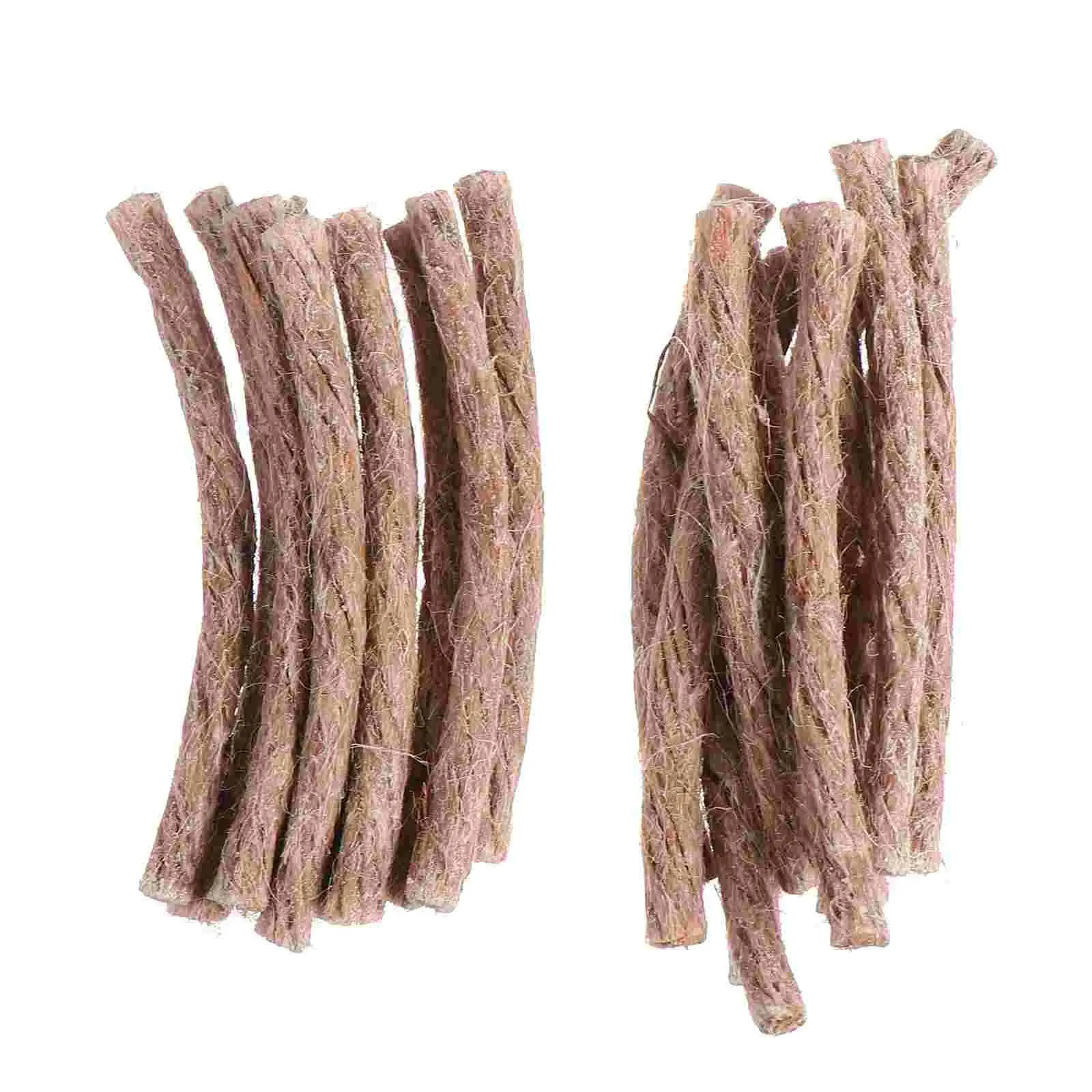 Survival Wick Hemp Cord Camping Lighter - Hemp Fire Starters for Outdoor Adventures