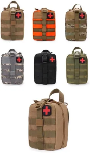 Tactical Emergency First Aid Medical Kit-MOLLE Admin Pouch