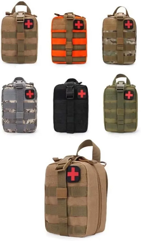 Tactical Emergency First Aid Medical Kit-MOLLE Admin Pouch