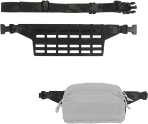 Tactical Fanny Pack Adapter Panel Waist Belt Extension Platform for Molle Pouches Magazine Pouch