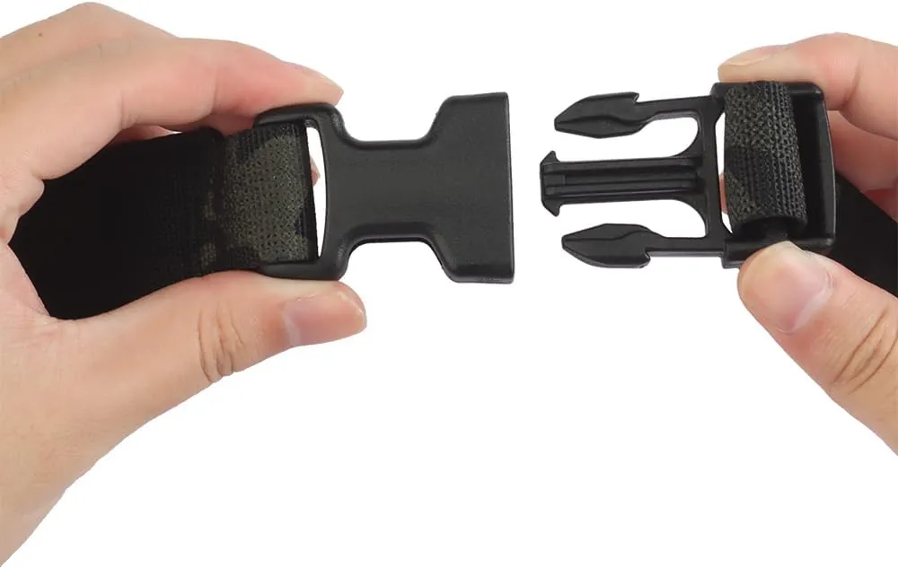 Tactical Fanny Pack Adapter Panel Waist Belt Extension Platform for Molle Pouches Magazine Pouch