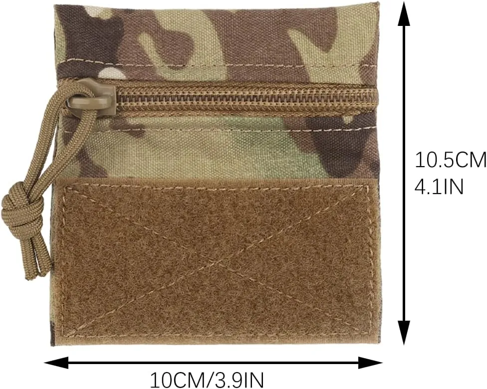 Tactical First Aid Kit/EDC Tool Sundry Storage Small Pouch,Outdoor Military Airsoft Paintball Extension Multifunction Portable Accessory Bag