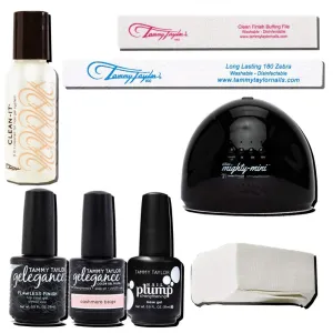 Tammy Taylor Deluxe Gel Mani Kit | Luxury Gift Set for Relaxing at Home | Travel-Friendly and Compact