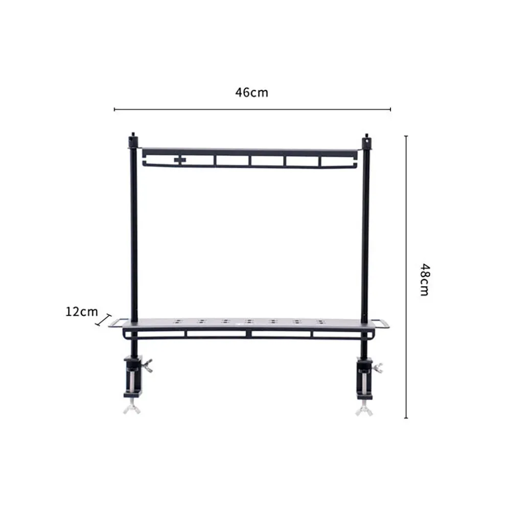 TARKA Lightweight Camping Storage Shelf – Detachable Aluminium Alloy Organizer Rack