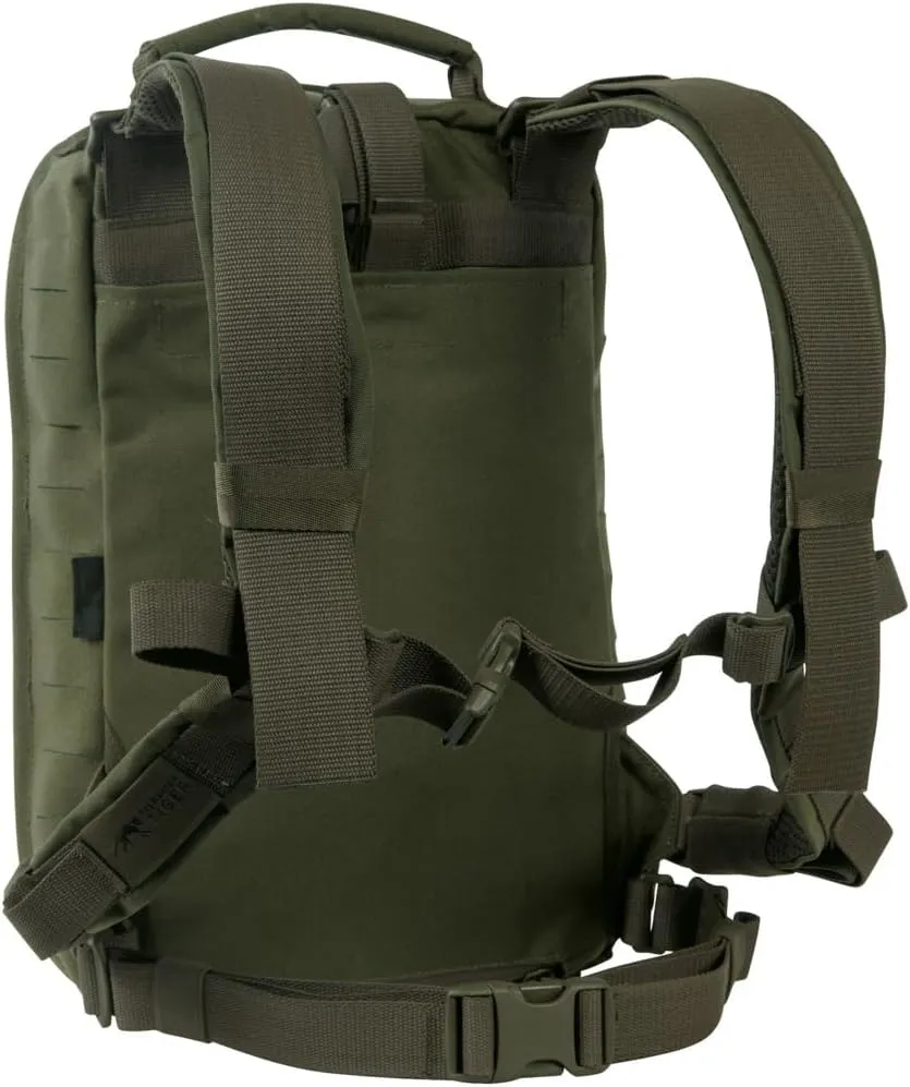 Tasmanian Tiger Assault Medical Backpack MKII S – Lightweight MOLLE First Aid Organizer, Olive