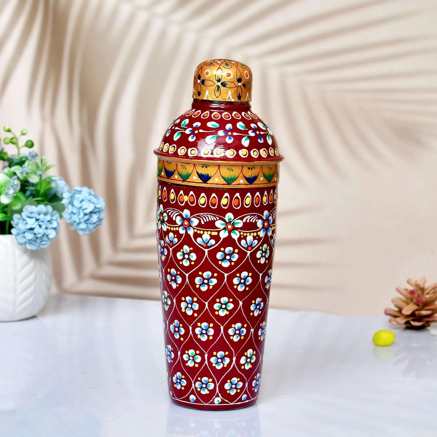 THE CRAFTERS KART Aluminium Water Bottle 27x7 Leakproof Reusable Flask for Hydration OnTheGo