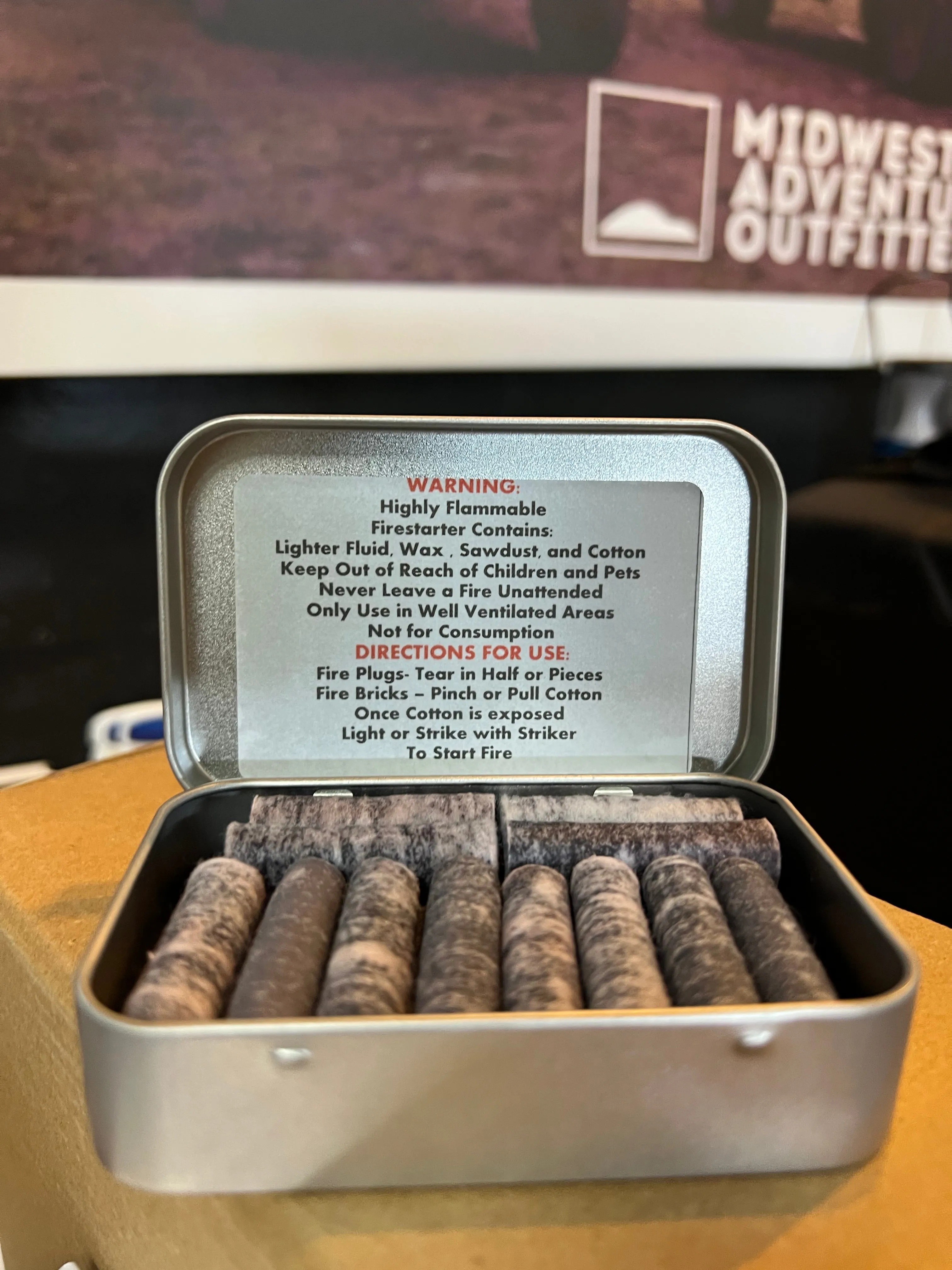 THREE RIVERS FIRE STARTER - 24PK