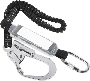 Topyond High Altitude Protective Safety Elastic Buffer Sling Belt with Hook - Anti-Fall Strap - Durable and Reliable - Perfect for Outdoor Activities - Provides Peace of Mind