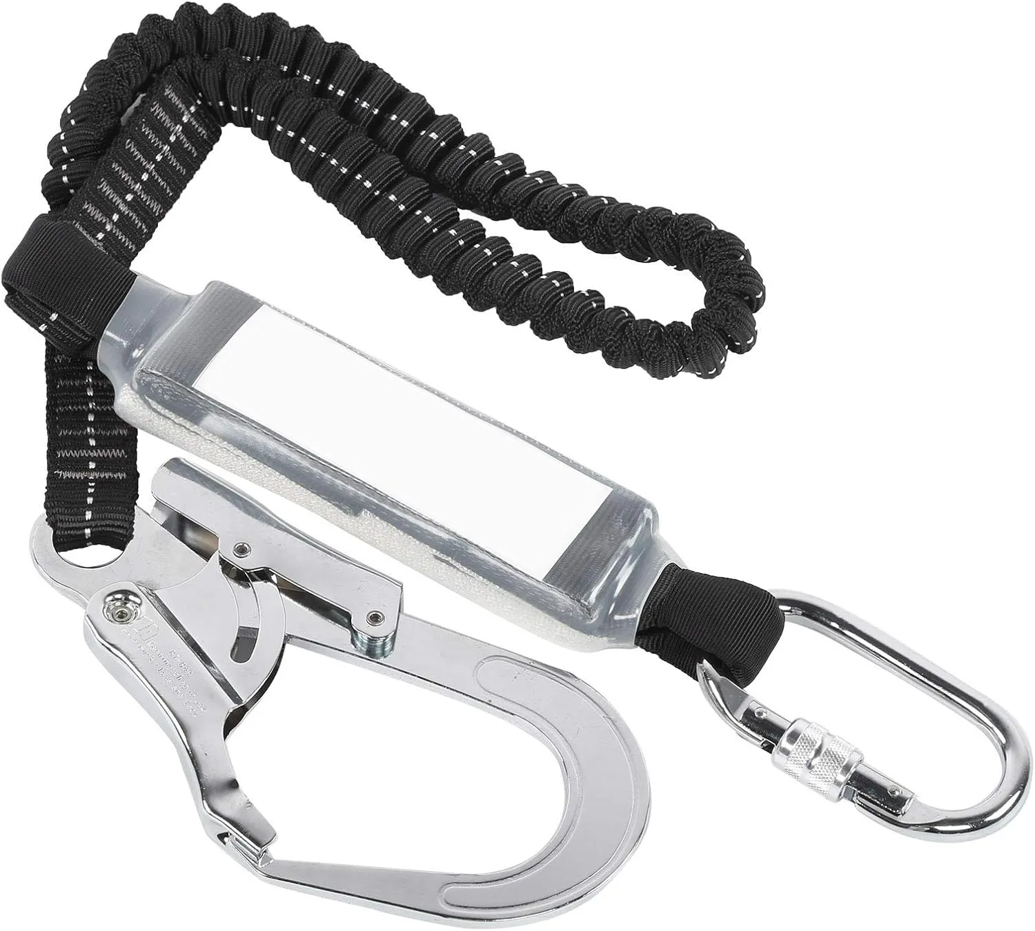 Topyond High Altitude Protective Safety Elastic Buffer Sling Belt with Hook - Anti-Fall Strap - Durable and Reliable - Perfect for Outdoor Activities - Provides Peace of Mind