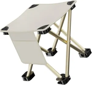 TOYANDONA Portable Folding Stool Lightweight Multi Functional Fishing Chair for Camping Travel Outdoor Use Compact Design with Side Pocket Easy to Carry for Picnics Fishing Trips