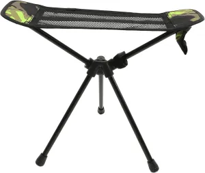 Toyvian Portable Fishing Chair Lightweight Foldable Camping Stool for Outdoor Use and Space-Saving for Hiking BBQ Fishing and Travel Adventures