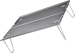 Toyvian Portable Picnic Table for Outdoor BBQ Travel Dinner Desk Easy Setup Camp Table for Camping Grilling Sports Events and Beach Parties