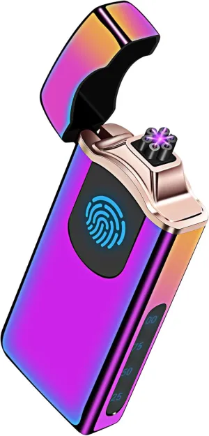 Triple Arc Plasma Lighter 500 mAh Battery USB Rechargeable Windproof Cool Lighter (Colorful)