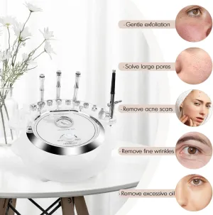 TwoWin 3 in 1 Diamond Face Machine for Facial Skin Care, Professional Suction Power Facial Device Equipment, 65-68cmHg Facial Skin Care Salon Equipment