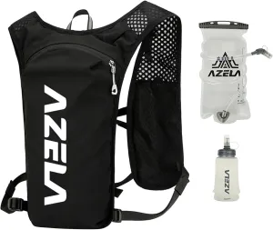 Ultra-Lightweight Running Hydration Vest Backpack for Women & Men - Adjustable Reflective Chest Straps, Phone Holder & Insulated Water Bladder | Breathable Design for Hiking Trail Running