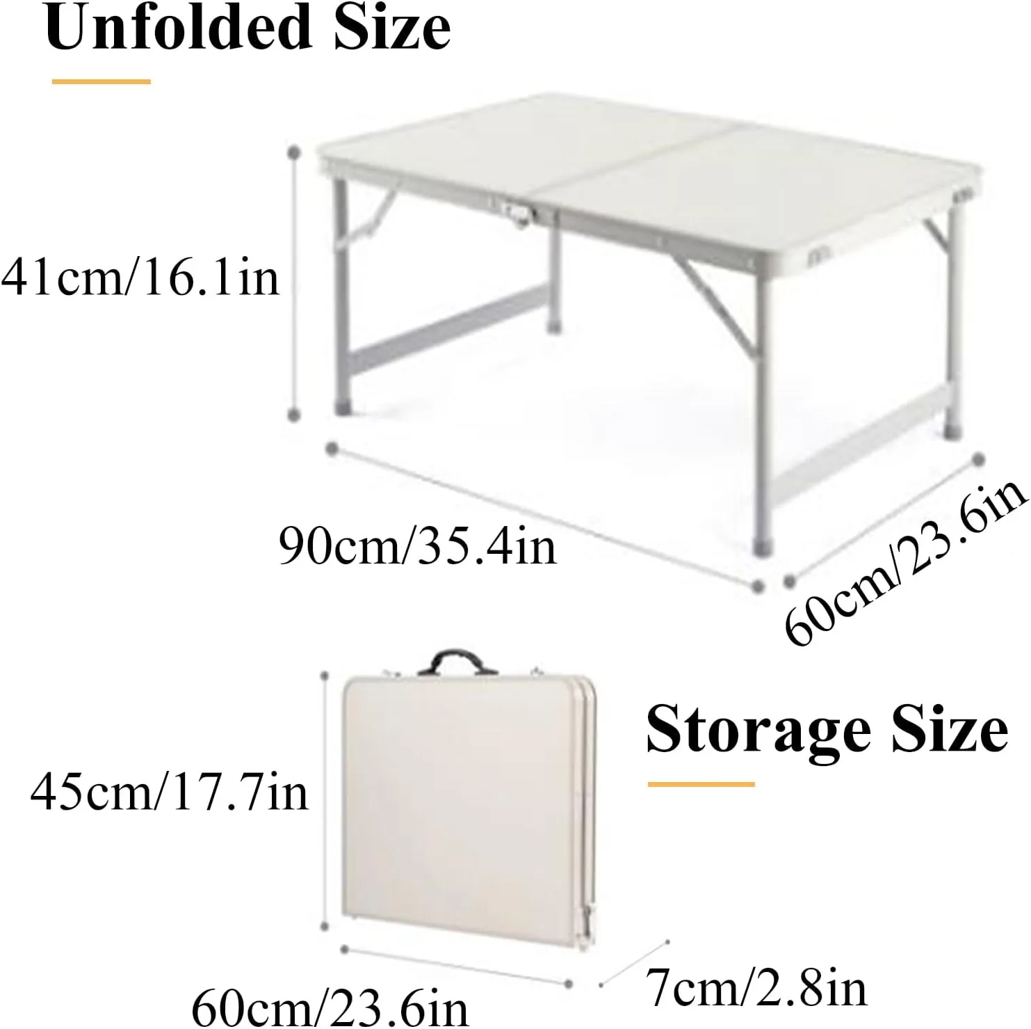 Ultralight Camping Table Adjustable Height Camping Table Portable Picnic Table Aluminum Frame with Handle for Outdoor Camp