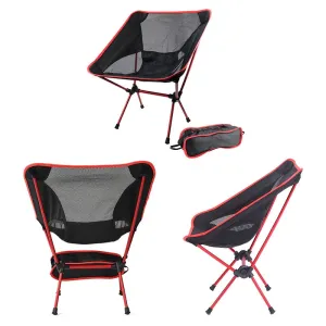Ultralight Portable Backpacking Folding Chair For Camping Outdoor Resistant Chair