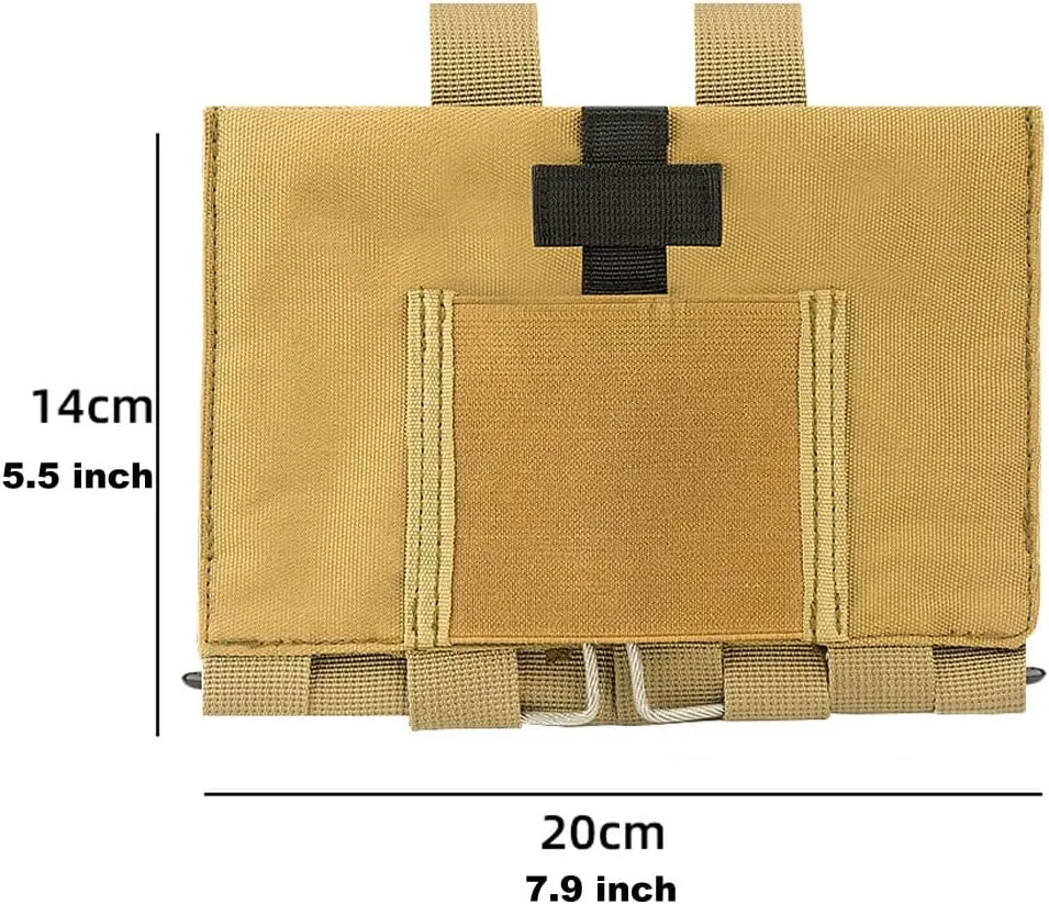 Upgrade 1000D Tactical Blow Out Ifak Pouch Molle First Aid Medical Kit Bag Pouches