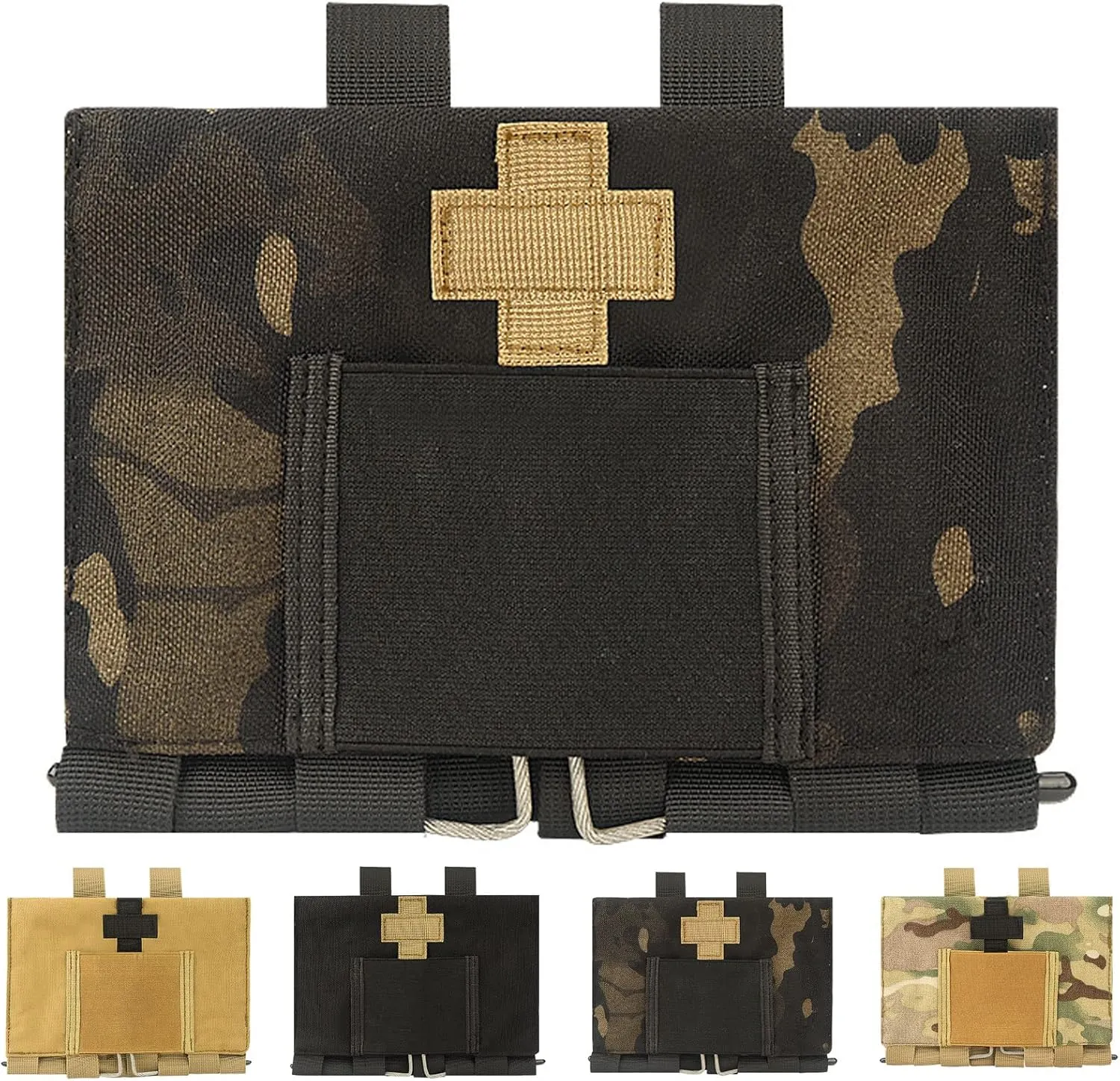 Upgrade 1000D Tactical Blow Out Ifak Pouch Molle First Aid Medical Kit Bag Pouches