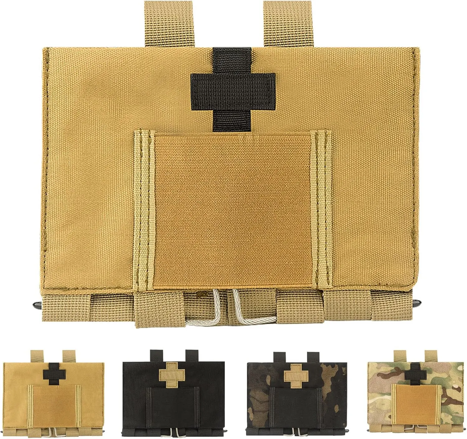 Upgrade 1000D Tactical Blow Out Ifak Pouch Molle First Aid Medical Kit Bag Pouches