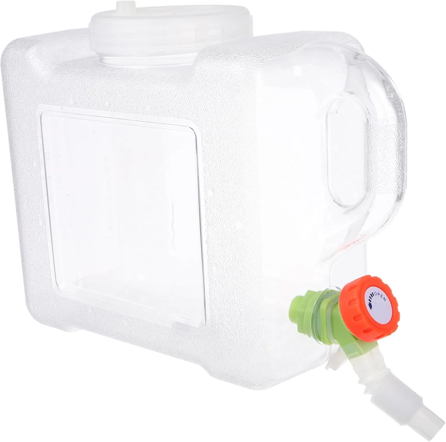 UPKOCH Portable Water Container with Spigot for Camping Durable Outdoor Water Storage Bucket for Emergency Use Lightweight and Space Saving with Tap for Easy Access