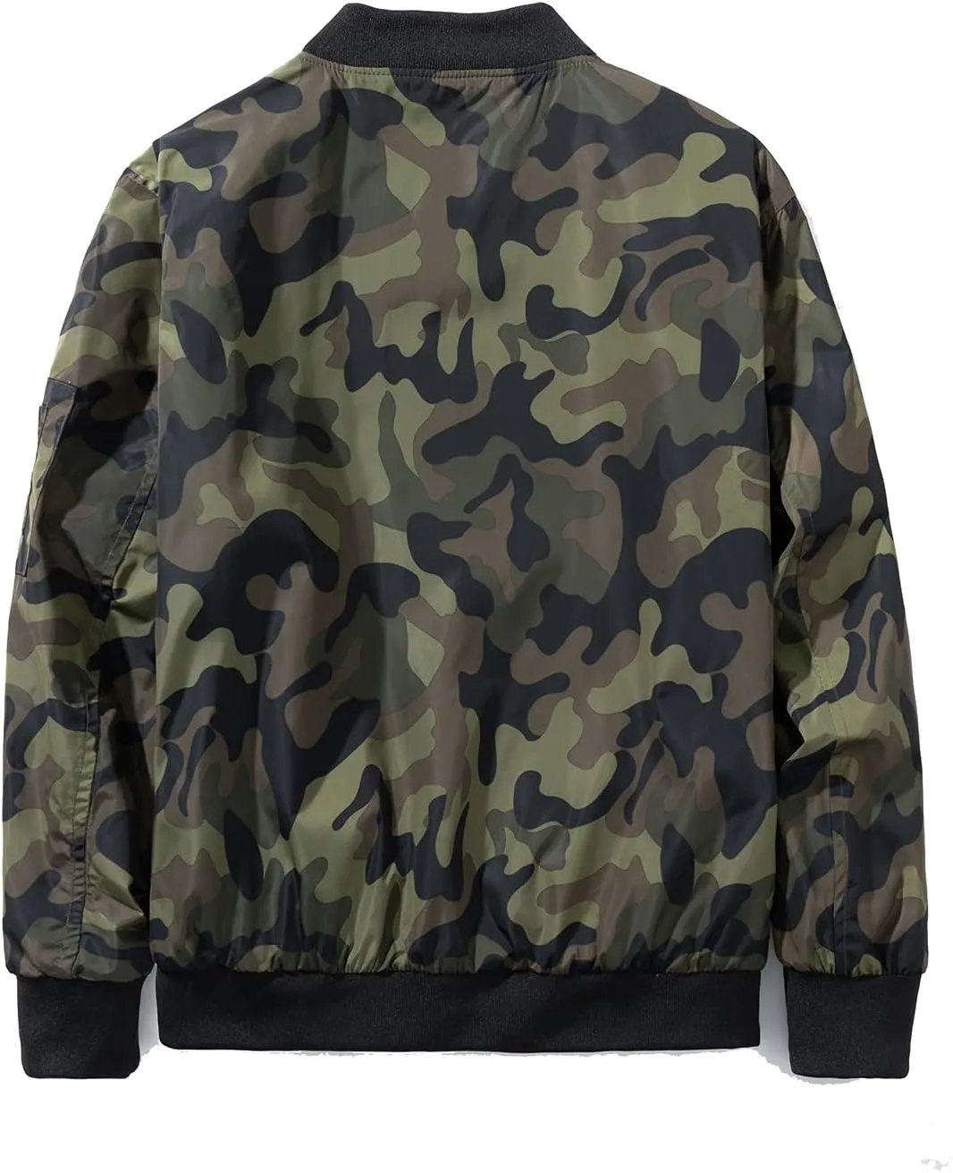 URBANFIND Men's Slim Fit Lightweight Sportswear Jacket Casual Bomber Jacket
