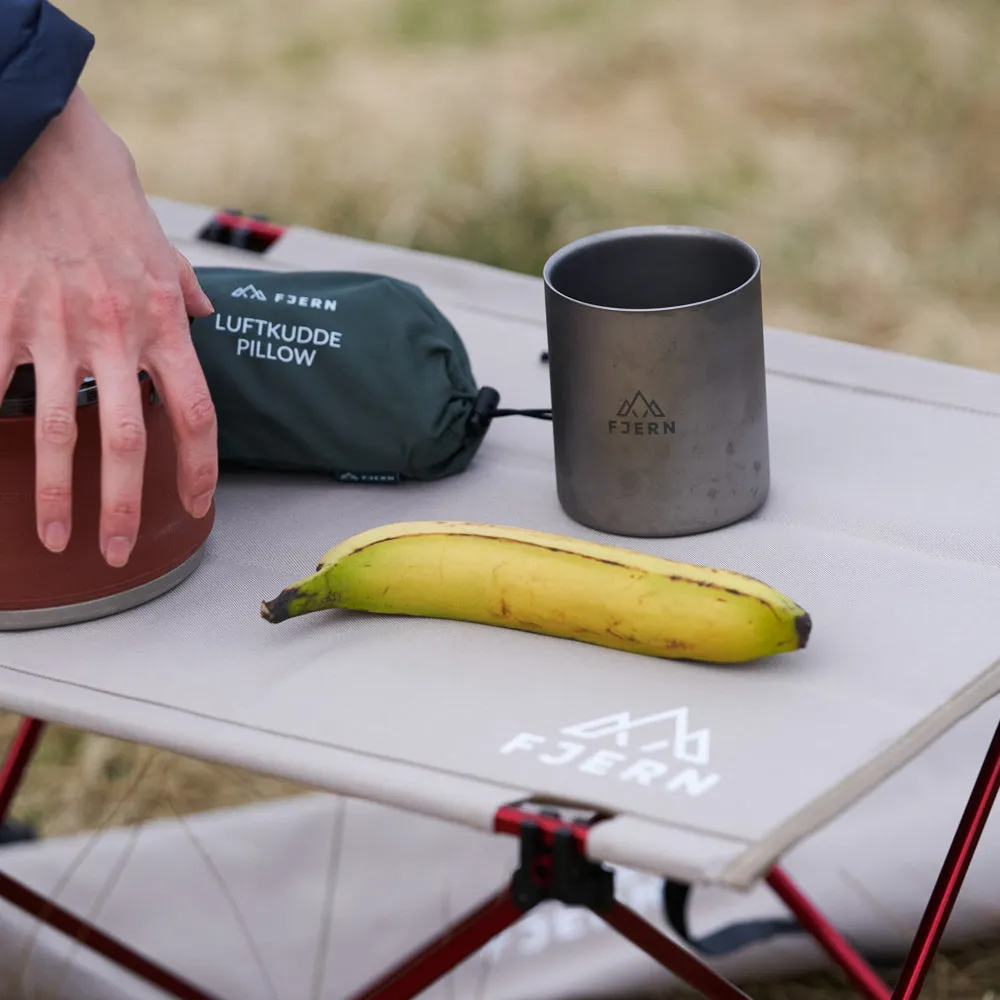 Utendørs Lightweight Camping Table (Sand)