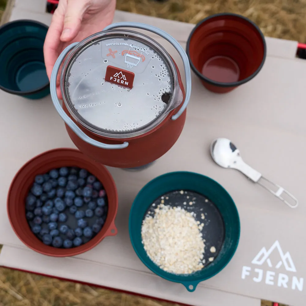 Utendørs Lightweight Camping Table (Sand)