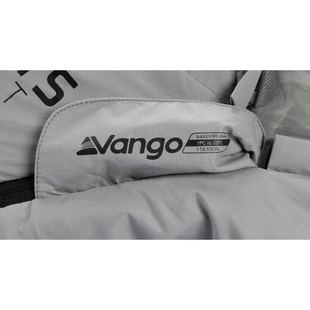 Vango Mantis Planet 50 Travel Sleeping Bag (Grey Flannel)