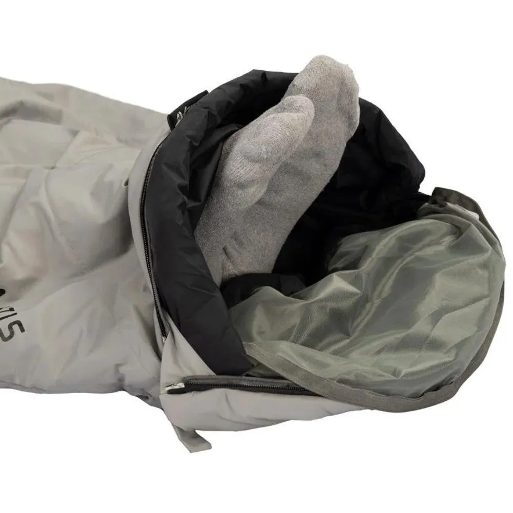 Vango Mantis Planet 50 Travel Sleeping Bag (Grey Flannel)