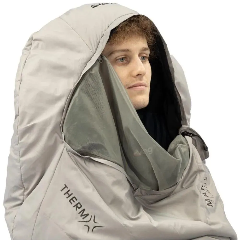 Vango Mantis Planet 50 Travel Sleeping Bag (Grey Flannel)