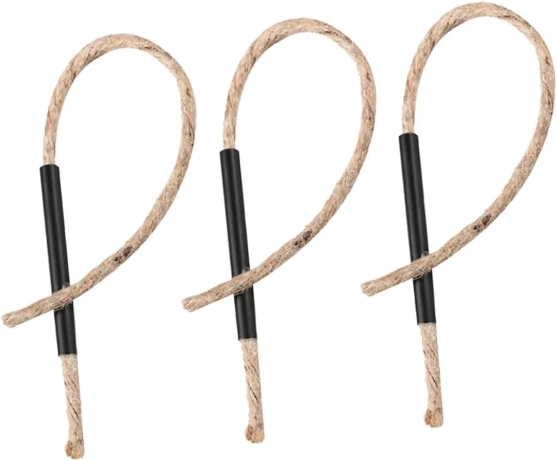 VANZACK 90pcs Outdoor Fire Starter Wick Ropes Survival Matchsticks for Camping Wind Resistant Fire Tool Handle Essential for Travel Emergency Preparedness