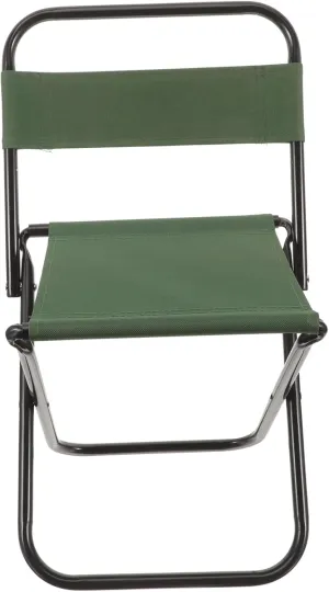 VANZACK Portable Folding Chair Compact Multi-use Fishing Stool for Camping Beach and Outdoor Activities Lightweight Space-Saving Design