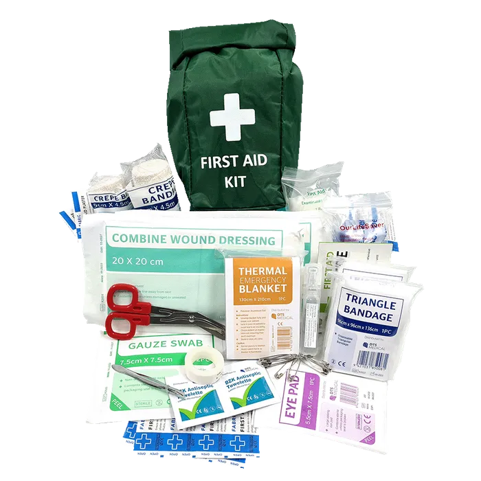 Vehicle First Aid Kit Basic In Soft Hang Bag